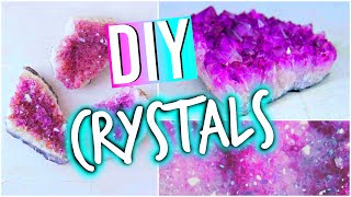 DIY Room Decorations: Tumblr Inspired Crystals!