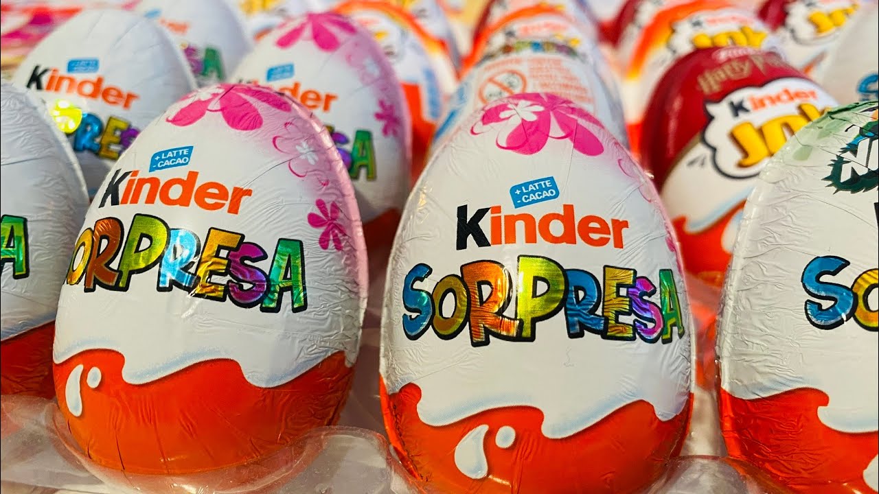 Asmr Unboxing Kinder Surprise Youtube