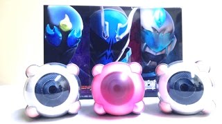 【仮面ライダーゴースト】眼魔アイコンセットだ！通常、カノン、ジャベル の3種！ヲタファの遊び方レビュー / Kamen Rider Ghost Ganma Eyecon Set