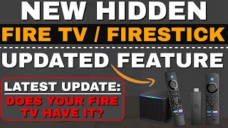 NEW HIDDEN FIRE TV FEATURE!