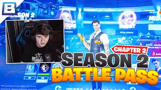 Reacting To The New Fortnite Season (Buying All Tiers) | Bugha