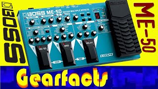 Boss ME-50 Multi effects pedal review +1 important point