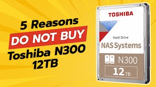 DON'T BUY Toshiba N300 12TB Before Watching THIS! 🚫 (5 Reasons)