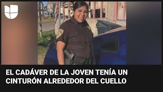 Revelan detalles del hallazgo del cuerpo de Evelyn Guardado, la guardia asesinada en Texas