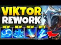 THE NEW VIKTOR REWORK IS INSANE (MASSIVE ULTIMATE UPGRADE)