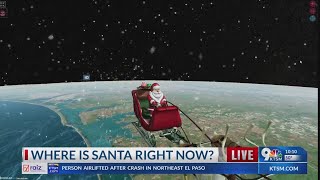 Where is Santa right now?