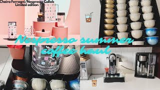 Nespresso Summer Coffee Haul/Nespresso Clean #nespresso #nespressohaul #nespressovertuo