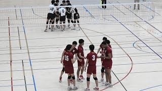 Good match!! 中央大学vs早稲田大学 関東大学バレー男子1部リーグ 2018 春季 3セット目 Japan volleyball