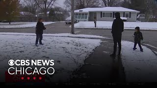 Metro Chicago, northwest Indiana dig out after first snow of the season