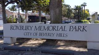 Roxbury Memorial Park Beverly Hills - Los Angeles - Entourage comedy - movie tv filming location