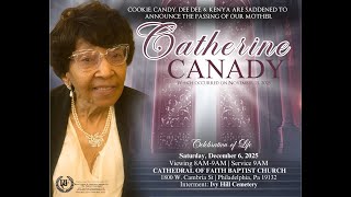 🌹 Ricks Funeral & Cremations Live Stream: Celebration of Life Catherine Canady