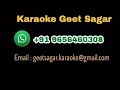 Agar Aasman Tak Mere Haath Jate Karaoke With Female Vocals | Sonu nigam , Anuradha Paudwal