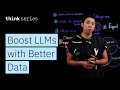 LLM + Data: Building AI with Real & Synthetic Data
