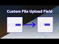 Custom File Upload Button CSS | Styling File Inputs CSS | CSS Tutorials