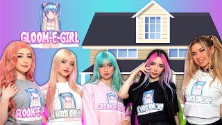 5 Egirls 1 House | Gloom-E-Girl Vlog!