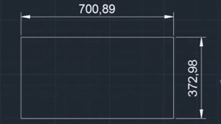 Размеры в AutoCAD