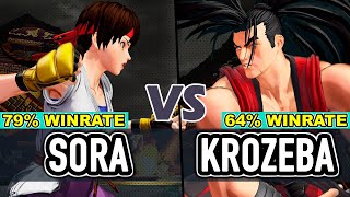 KOF XV ▰ SORA (Andy/Yuri/Kim) vs KROZEBA (Billy/Haohmaru/Darli)