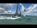 UAE SB20 sailing on Dublin Bay