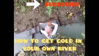 🟢HOW TO TREASURE GOLD IN MANUAL PROCESS!LIVELIHOOD IN THE RURAL AREAS! TRY IT IN YOUR OWN RIVER