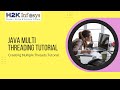 Java Multi Threading Tutorial  | Creating Multiple Threads Class | Java Training online