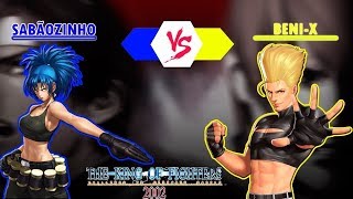 kof2002 Sabaozinho vs BENI-X FT20 #4 1080p60fps