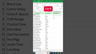 Stop Manually Separating Columns in Excel