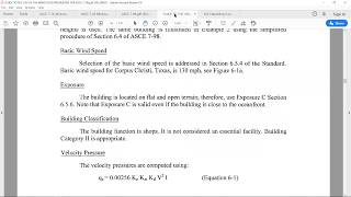 WIND LOAD MANUAL CALCULATION FOR LOW RISE BUILDING