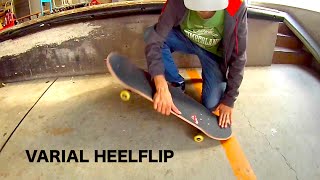 スケボー HOW TO VARIAL HEELFLIP バリアルヒールフリップ コツ＆簡単な方法 Trick-Tip #6