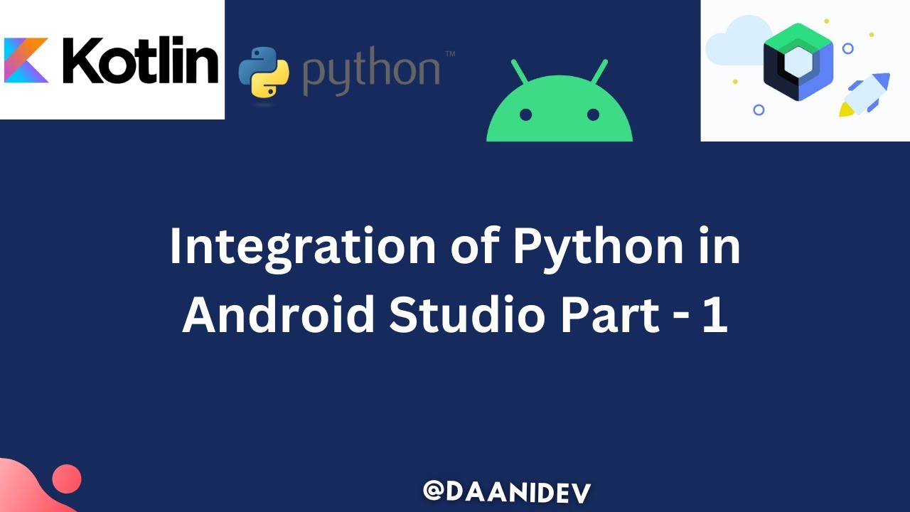 How To Integrate Python Directly In To Your Android Studio Part 1