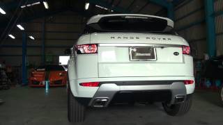 高音サウンド RANGE ROVER Evoque Exhaust Sound Product by EXHAUTECH JAPAN