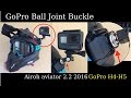 GoPro Ball Joint Buckle: Fast mounting your GoPro Hero5 Black - Best Mounts 2016