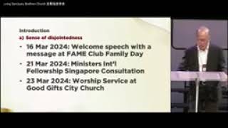 ARCHIVE- LSBC English Service - Sermon - 24 March 2024-part40