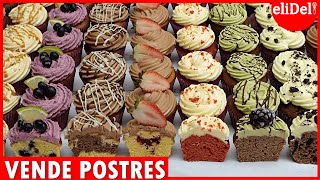 10 Sabores 1 CUPCAKES para VENDER🤑 Gana DINERO desde CASA🧁