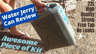 Water jerry can review - Proquip 22L container, what's so good about it?