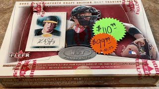 3 HITS!  2004 FLEER HOT PROSPECTS BASEBALL BOX OPENING!  (Throwback Thursday)