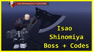 Isao Shinomiya Boss + New Codes [Beast Force]