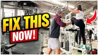 How To PROPERLY Glute Pushdown (On Assisted Pull-Up Machine)
