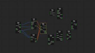 Python PySide6 Node Editor Custom widgets