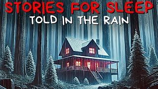 Sharing True Scary Stories to the Sound of Rain | Fall Asleep Quickly | Black Screen Vol. 132