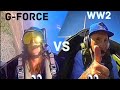 Normal people experiencing G-force VS. WW2 veteran! | 2/03/24📍