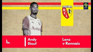 Andy Diouf vs Stade Rennais | 2023