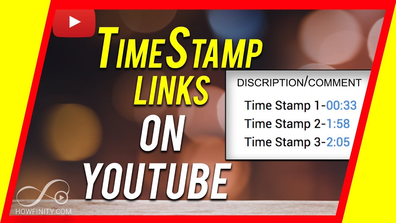 How To Add A Timestamp Link In Youtube Description Youtube How To Add A Timestamp Link In Youtube Description Youtube