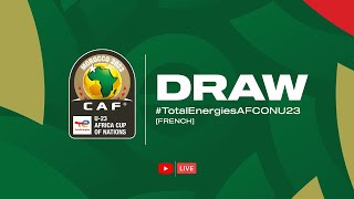 TotalEnergies U23 Africa Cup of Nations Morocco 2023 Draw - French