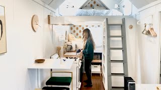 MODERN TINY HOUSE TOUR- Minimalist Living