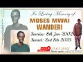 celebrating the life u0026 times of moses mwai wanderi