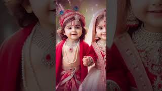 Main Radha Vallabh Ki || Radha Rani meri hai #bhagwan #bhakti #radheradhe #radhe #cute #song #baby