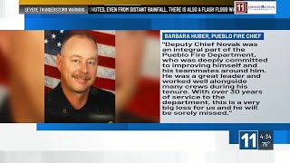 Pueblo community, firefighters mourn unexpected loss of Deputy Chief Keith Novak