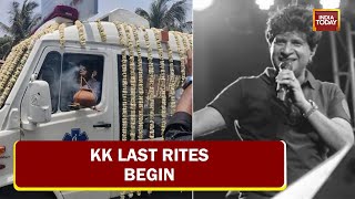 KK Death Updates: Singer's Last Rites Begin At Versova Hindu Crematorium