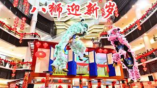 万挠玄龙体育会 - 之 - 八狮迎新岁@ Paradigm Mall / Majestic 8 Lion Dance @ Paradigm Mall Petaling Jaya