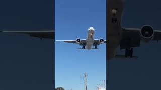 Air France 777 Landing at LAX! Paris - Los Angeles!